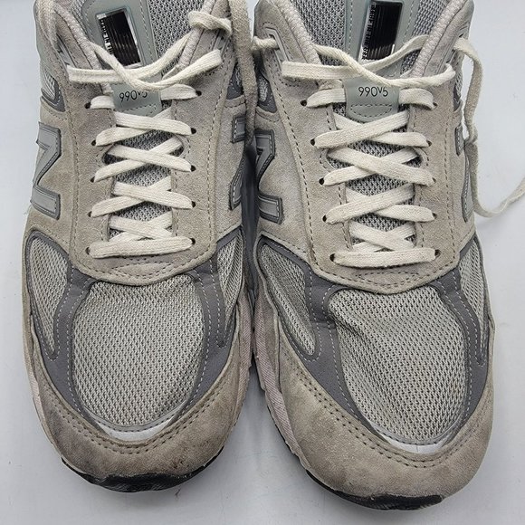 New Balance 990v5 Made In USA Grey Mens Size 14 Running Shoes - M990GL5 - Picture 12 of 12